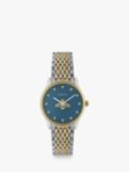 Gucci YA1265029 Women's Bee Bracelet Strap Watch, Multi/Blue