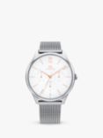 Tommy Hilfiger Women's Chronograph Mesh Bracelet Strap Watch