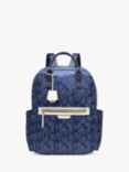 Radley Maple Cross Signature Large Zip Top Backpack, Vintage Blue
