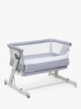 Chicco Next 2 Me Pop Up Travel Cot and Bedside Crib, Grey Mist