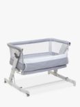 Chicco Next 2 Me Pop Up Travel Cot and Bedside Crib, Grey Mist