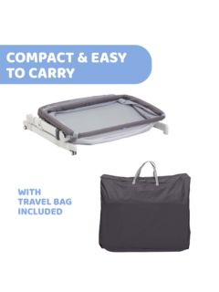 Chicco next to hot sale me travel cot