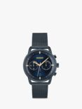 HUGO Men's ADVISE Chronograph Date Mesh Bracelet Strap Watch