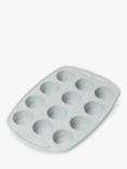 John Lewis Silicone Non-Stick Muffin Mould, 12 Cup