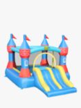 Plum Happy Hop Double Slide Bouncy Castle