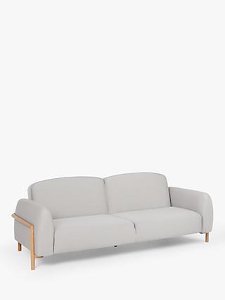 Embrace Range, John Lewis Embrace Small 2 Seater Sofa Bed, Light Leg/Town Grey