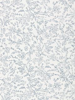 John Lewis ANYDAY Meadow Wallpaper, Powder Blue