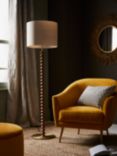 John Lewis + Swoon Franklin Floor Lamp, Walnut