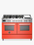 Bertazzoni Professional Series 120cm Dual Fuel Range Cooker with Griddle