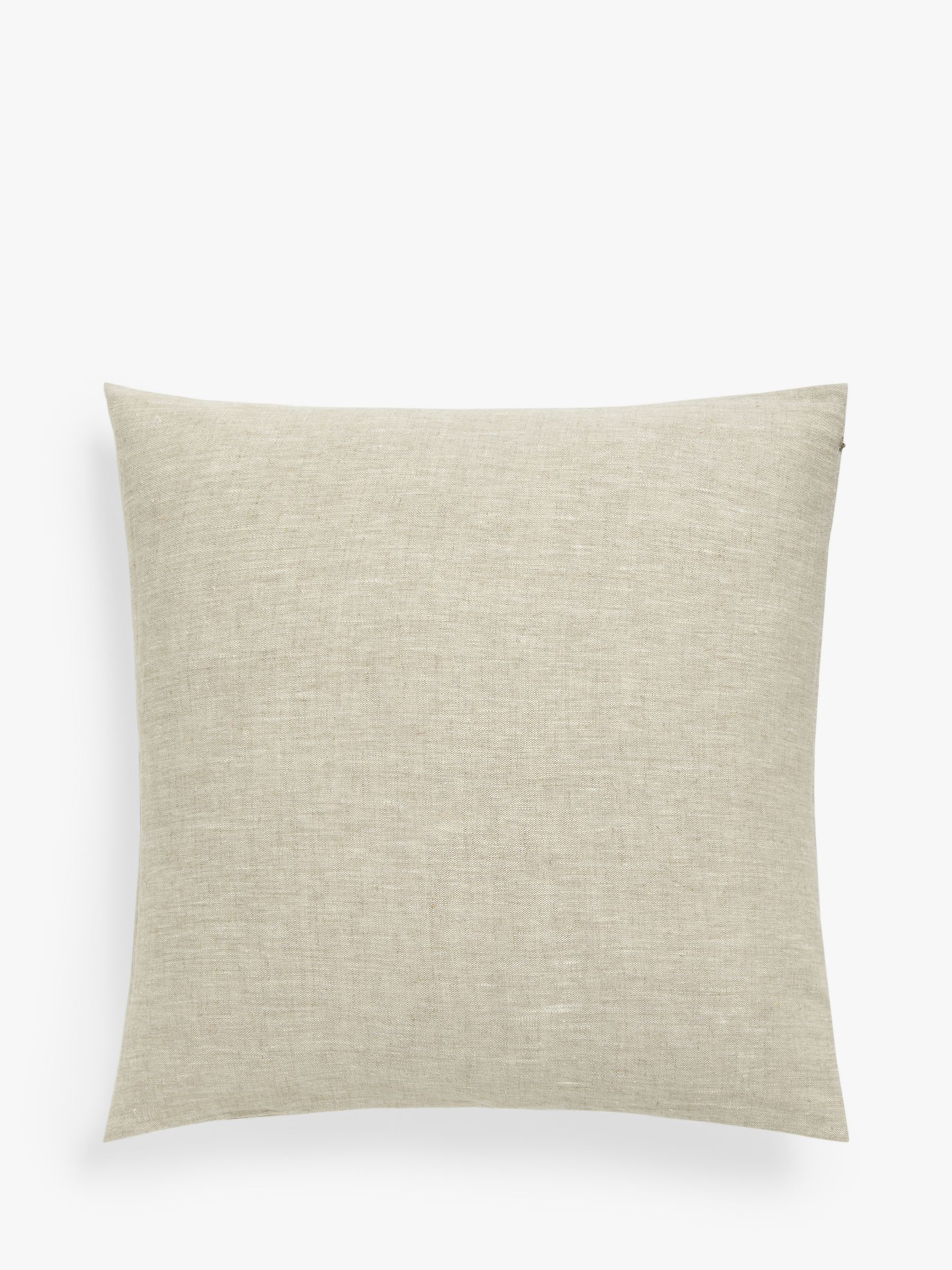 John Lewis Linen Cushion, Natural