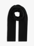 John Lewis Cashmere Travel Wrap, Black