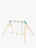 TP Toys Knightswood Triple Wooden Swing Set