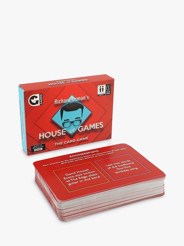 Ginger Fox Richard Osman's House of Games Card Game