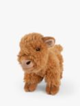 Living Nature Highland Calf Plush Soft Toy
