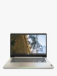 Lenovo IdeaPad 5i Chromebook Laptop, Intel Core i3 Processor, 4GB RAM, 256GB SSD, 14" Full HD Touchscreen, Sand
