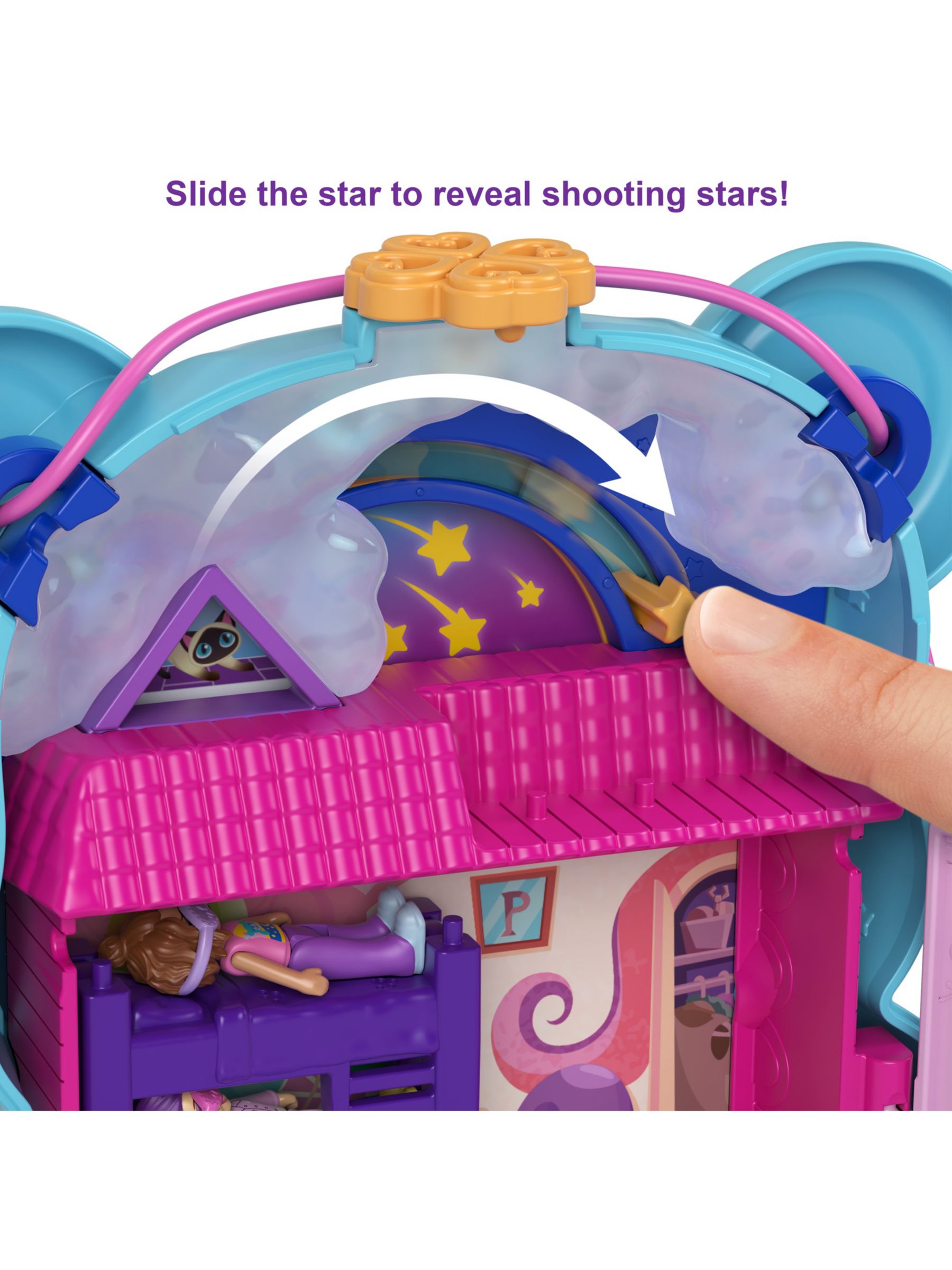 polly pocket teddy bear purse