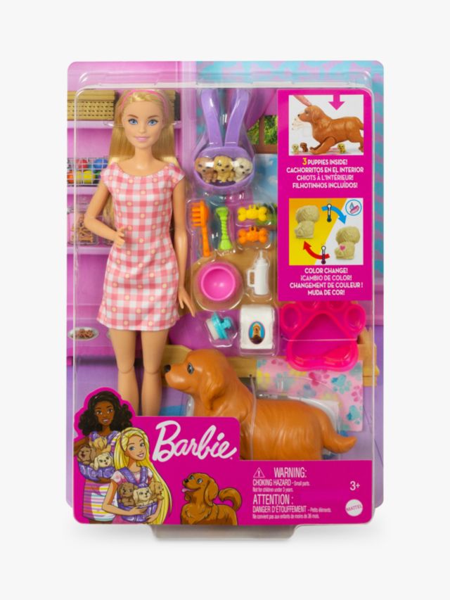 Barbie sales baby puppies