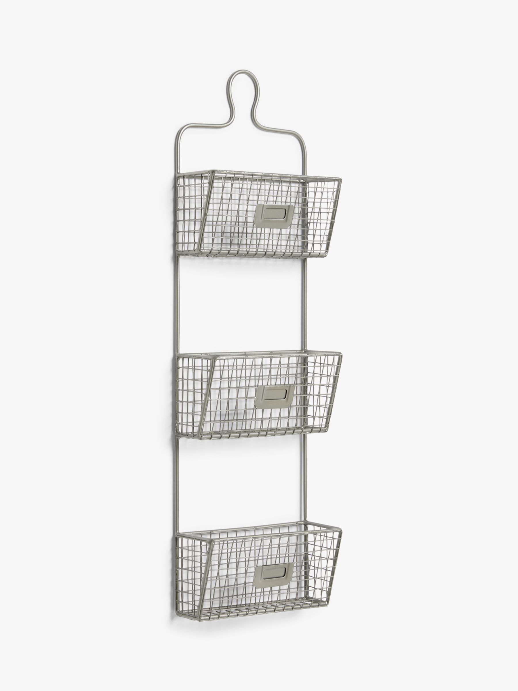 John Lewis ANYDAY Two-Tier Hanging Shower Basket