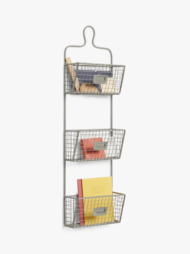 John Lewis ANYDAY Two-Tier Hanging Shower Basket