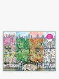 Dog Park in Four Seasons Jigsaw Puzzle, 1000 Pieces