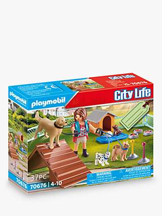 Playmobil City Life 70676 Dog Trainer Gift Set