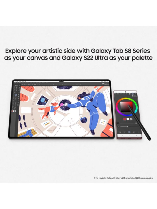 Samsung Galaxy Tab S8 Ultra 14.6 128GB Wi-Fi with S-Pen Graphite