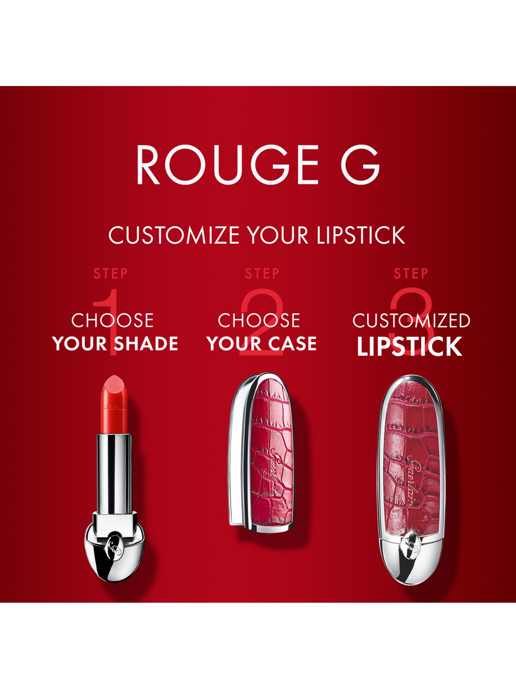 Guerlain Rouge G de Guerlain Satin Lipstick Refill, 214 Limited Edition 3