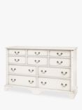 Laura Ashley Clifton 10 Drawer Chest, Grey