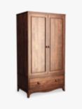 Laura Ashley Broughton Double Wardrobe, Brown