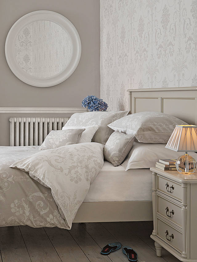 Laura Ashley Clifton Bed Frame Double Grey - Laura Ashley Bedroom Decorating Ideas
