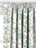 Harlequin Kienze Made to Measure Curtains or Roman Blind, Teal/Rust