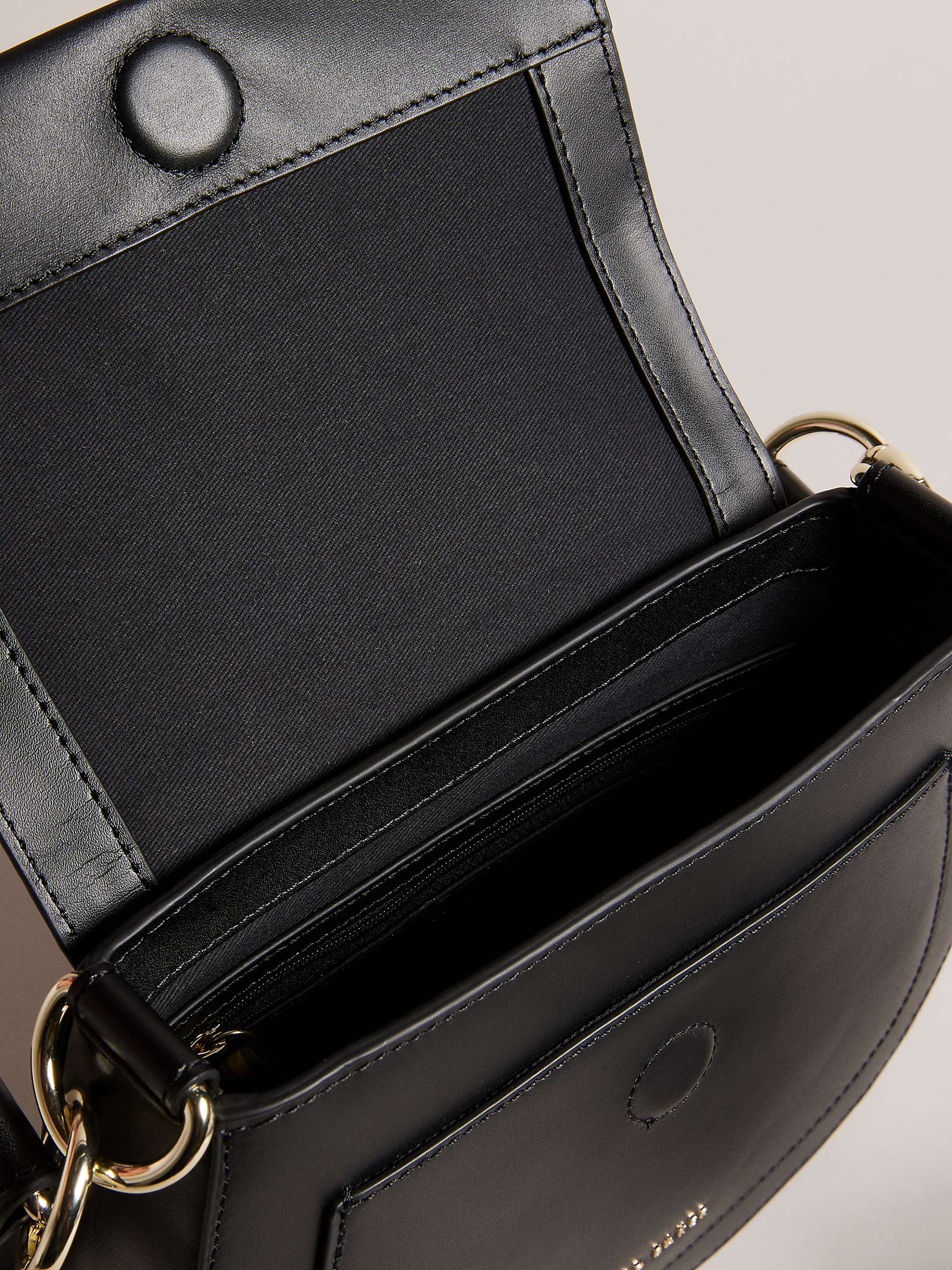 Buy Ted Baker Darcell Leather Cross Body Bag Online at johnlewis.com