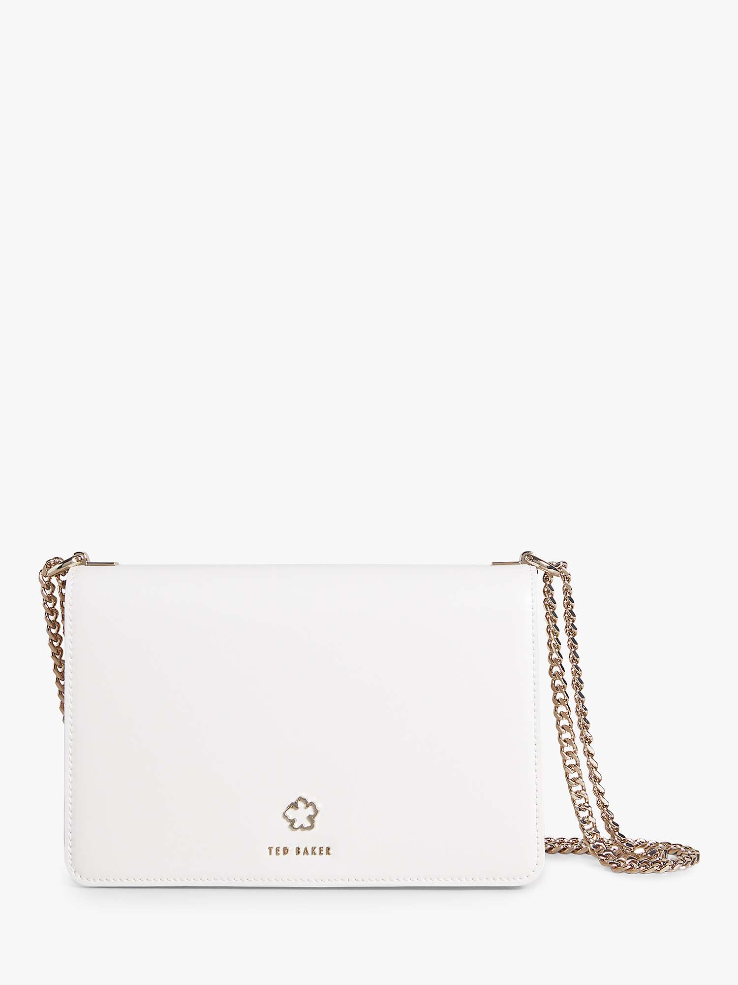 Buy Ted Baker Jorjey Leather Chain Strap Cross Body Bag Online at johnlewis.com