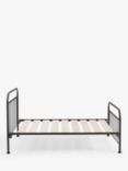 Wrought Iron And Brass Bed Co. Edward Iron Bed Frame, Double, Bronze