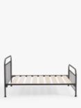 Wrought Iron And Brass Bed Co. Edward Slatted Bed Frame, Super King Size, Bronze