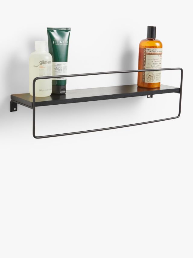 John Lewis ANYDAY Bamboo Under-Sink Shelves