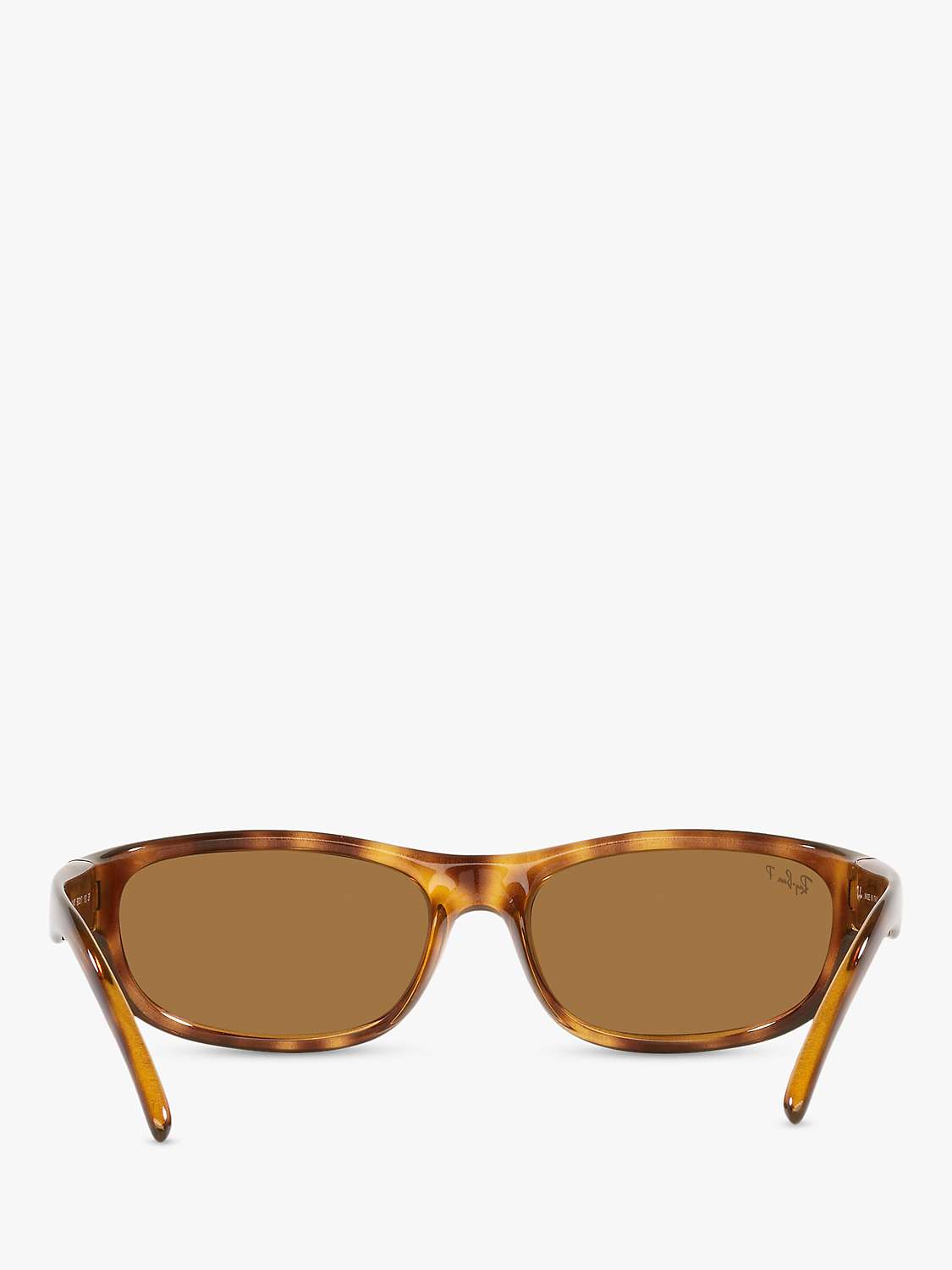 Buy Ray-Ban RB4033 Men's Polarised Rectangular Sunglasses Online at johnlewis.com