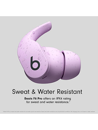 Beats Fit Pro True Wireless Bluetooth In-Ear Sport Headphones with Active Noise Cancelling, Stone Purple