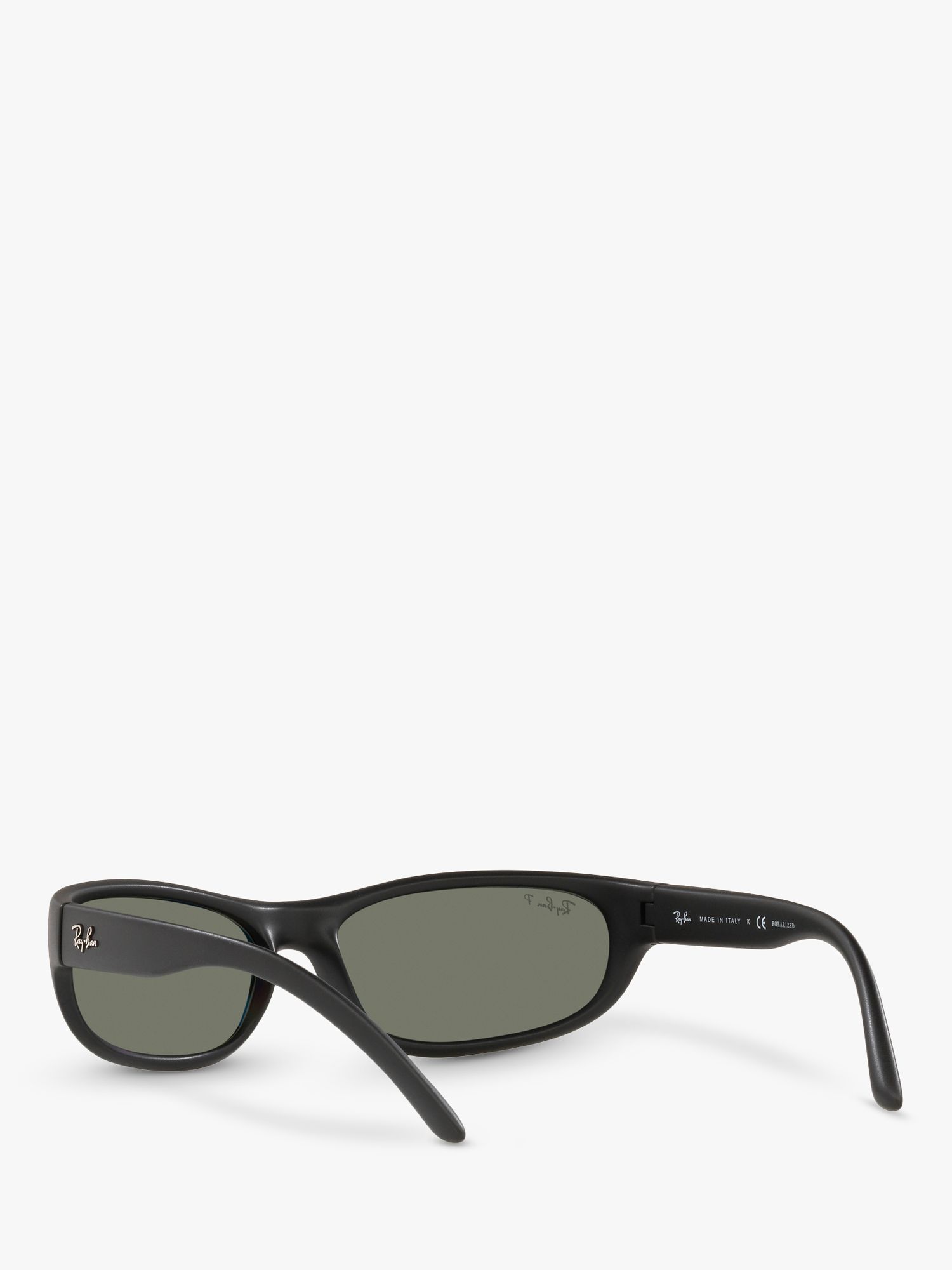 Buy Ray-Ban RB4033 Men's Polarised Rectangular Sunglasses Online at johnlewis.com