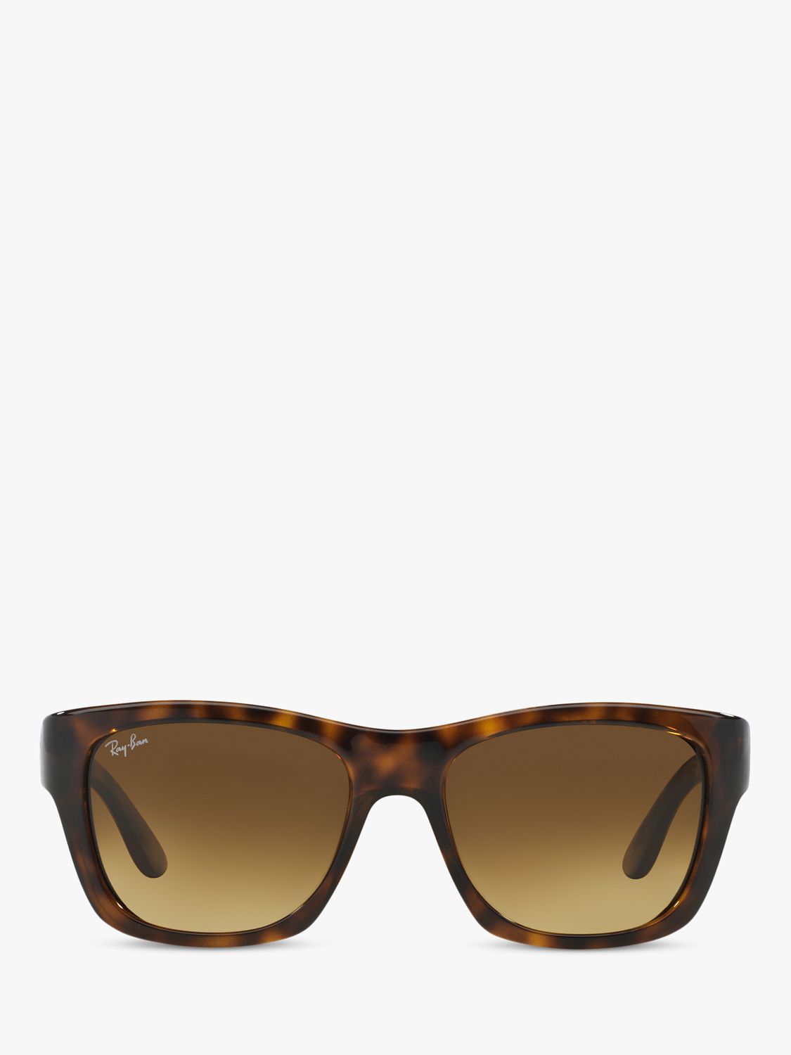 Ray-Ban RB4194 Unisex Square Sunglasses, Havana/Brown Gradient