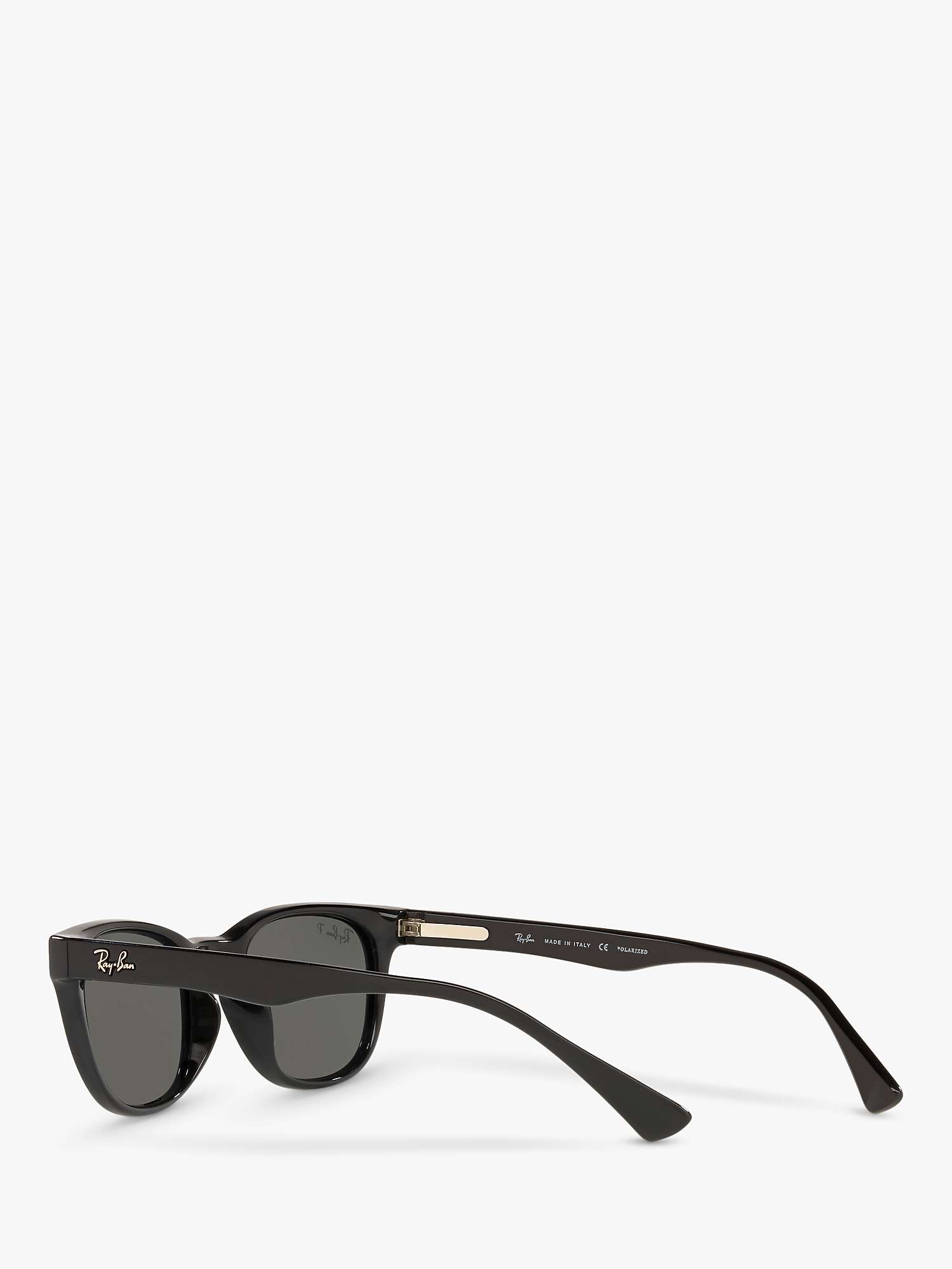 Buy Ray-Ban RB4140 Women's Polarised Square Sunglasses Online at johnlewis.com
