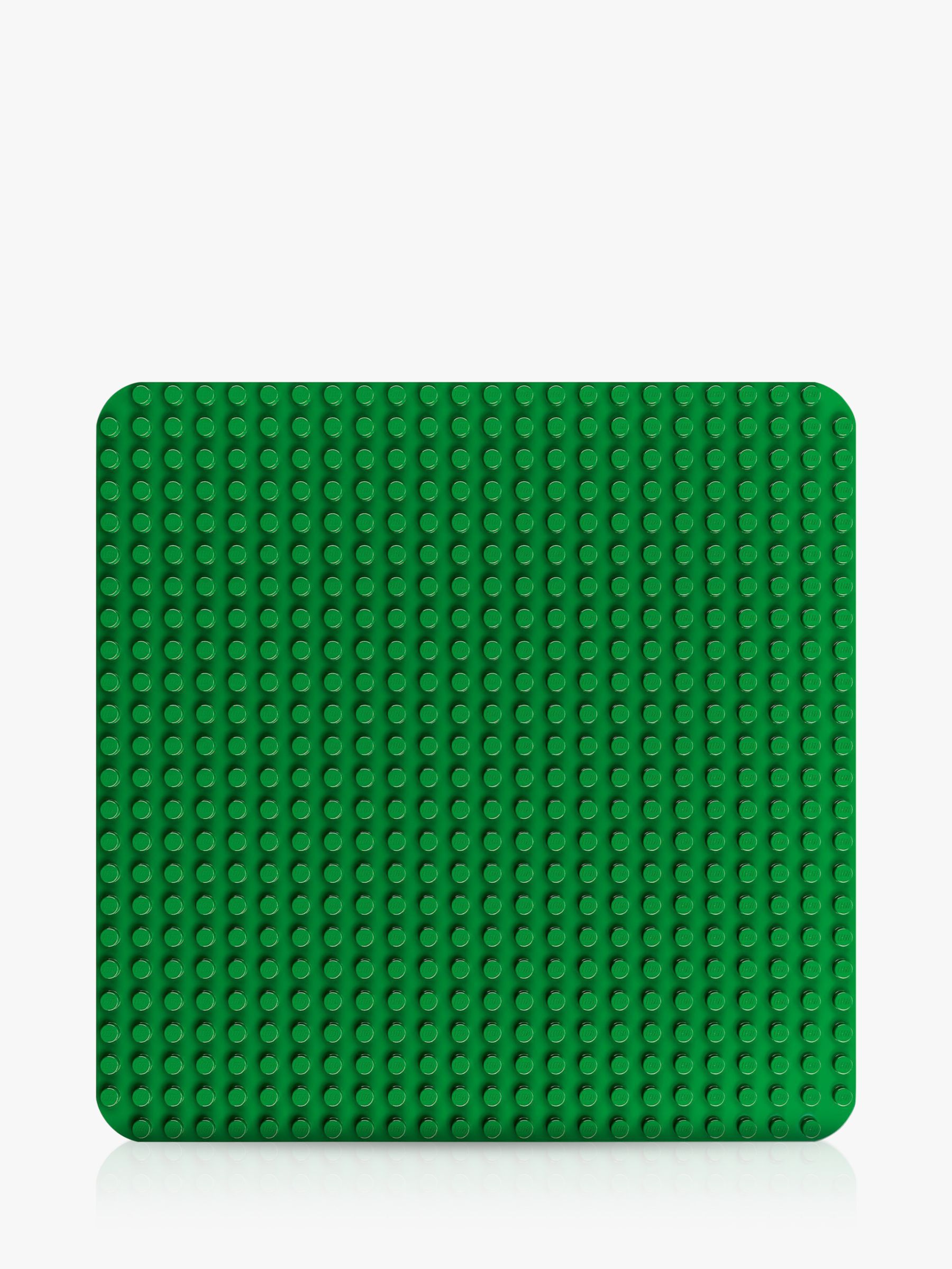 Buy 2 Green 2-Sided Base Plates for Lego & Duplo Builds by Nilo