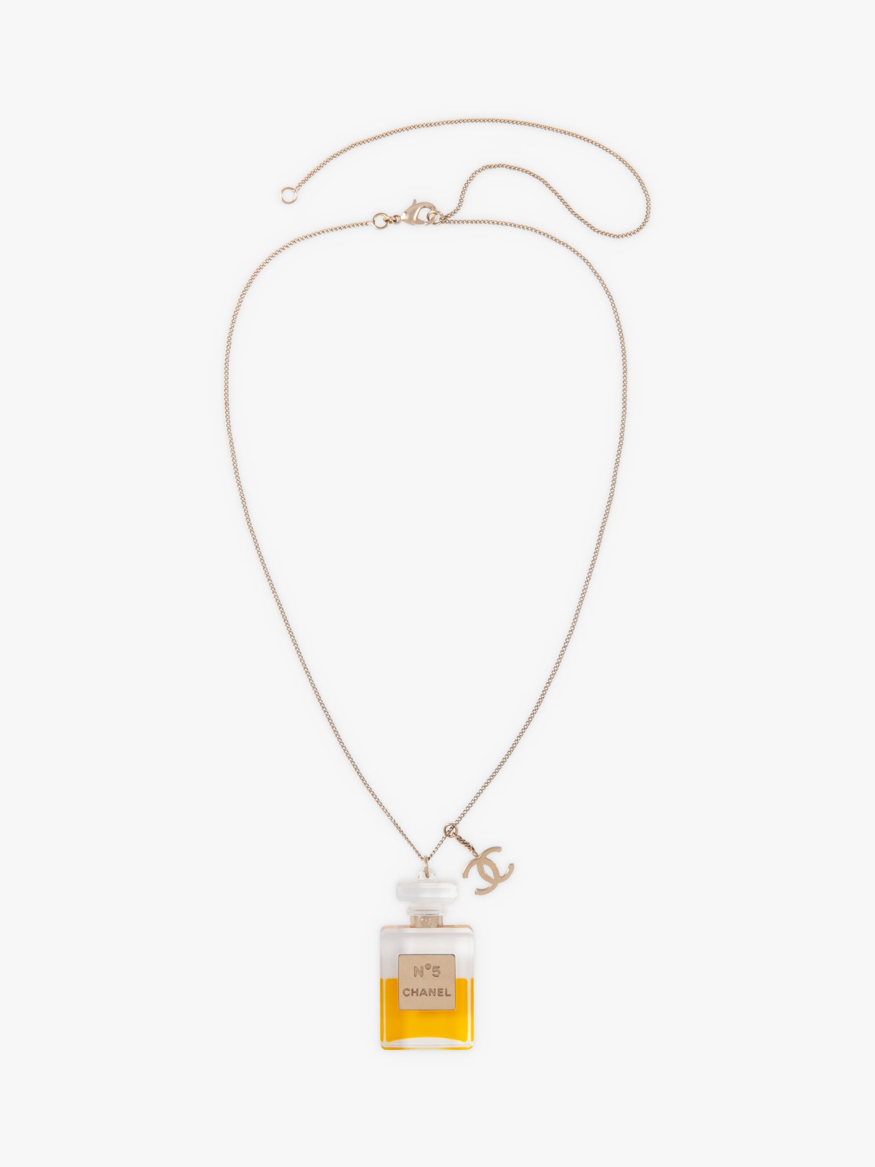 CHANEL N°5 Perfume Bottle C Logo Pendant Keychain HOOK