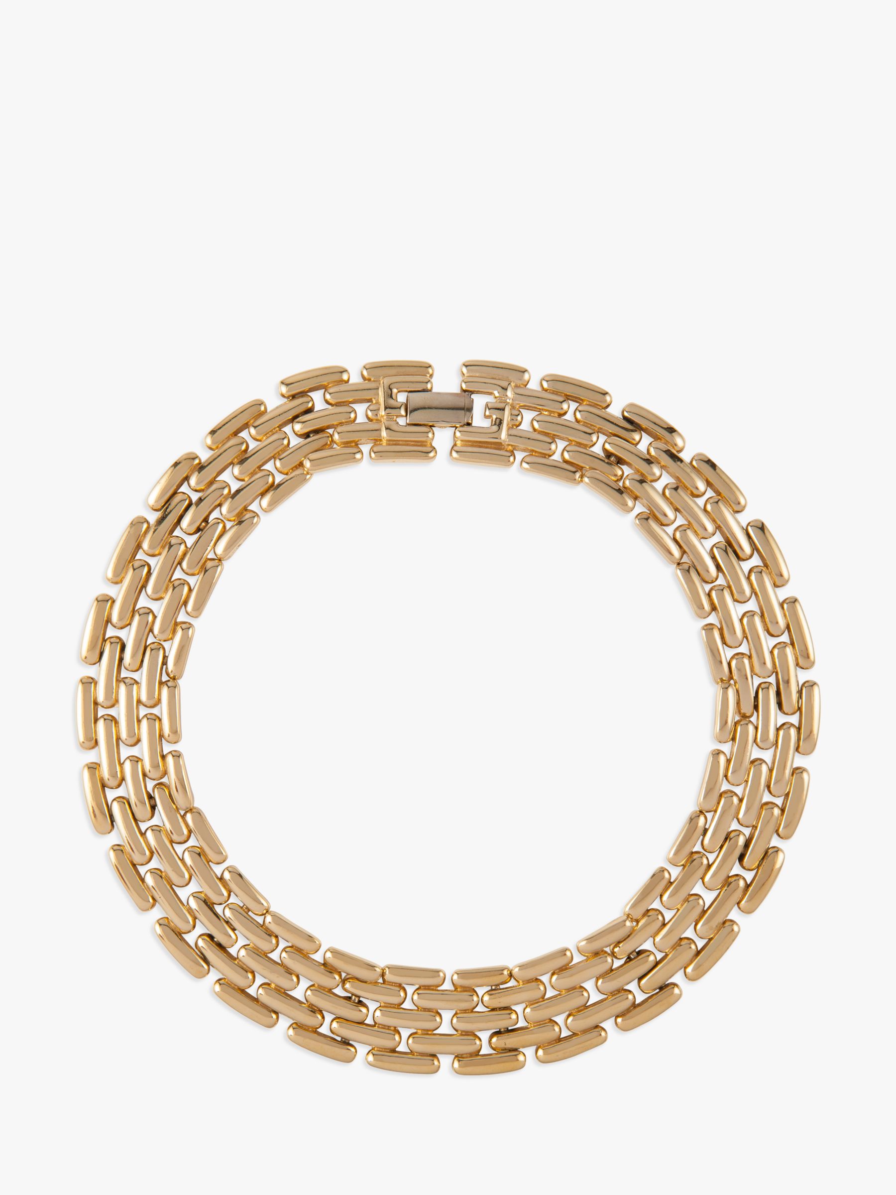 Susan Caplan Vintage Givenchy Gold Plated Collar Necklace, Dated Circa ...