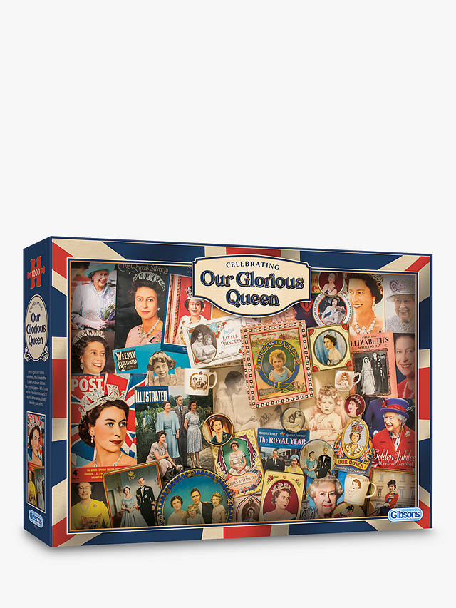 Gibsons Our Glorious Queen Jigsaw Puzzle, 1000 Pieces