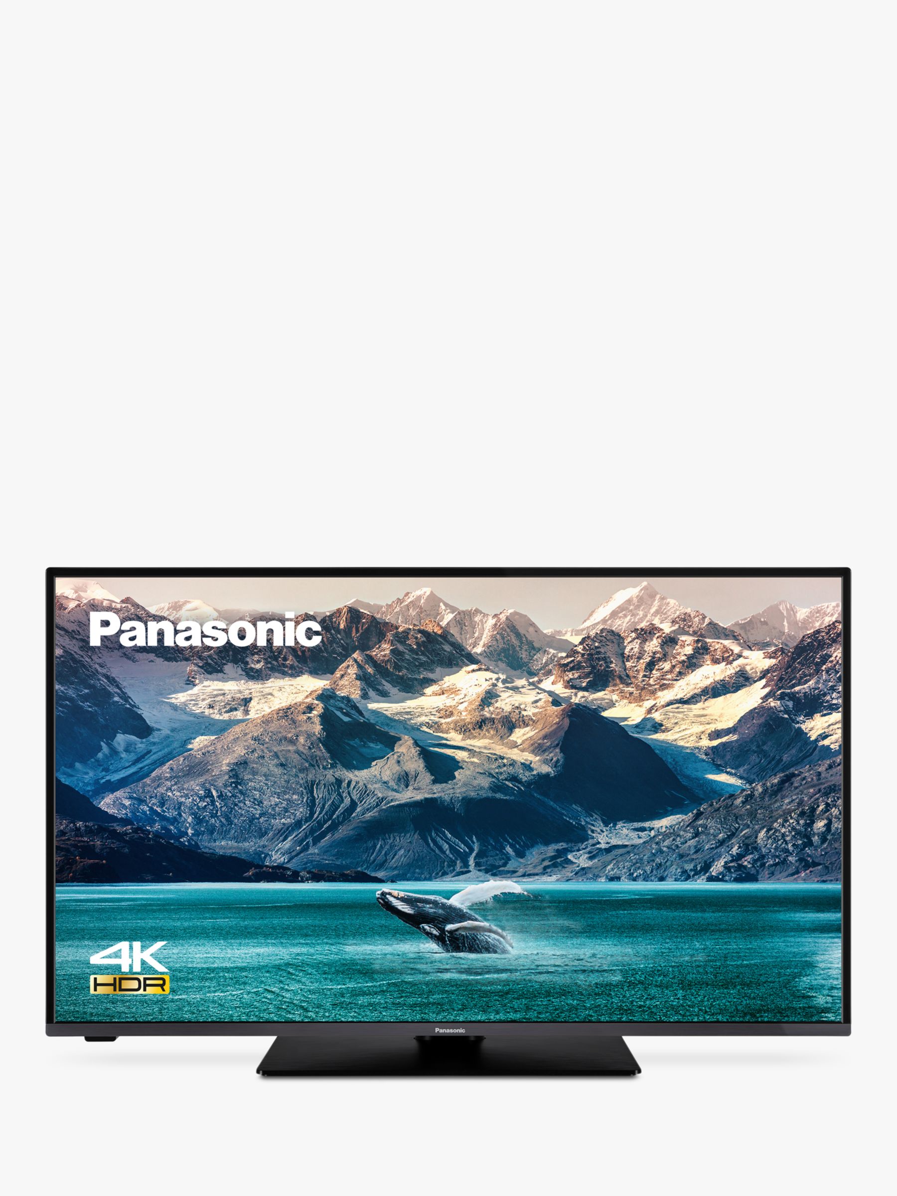 Panasonic TX-43JX600B (2022) LED HDR 4K Ultra HD Smart TV, 43 inch with Freeview Play & Dolby Black