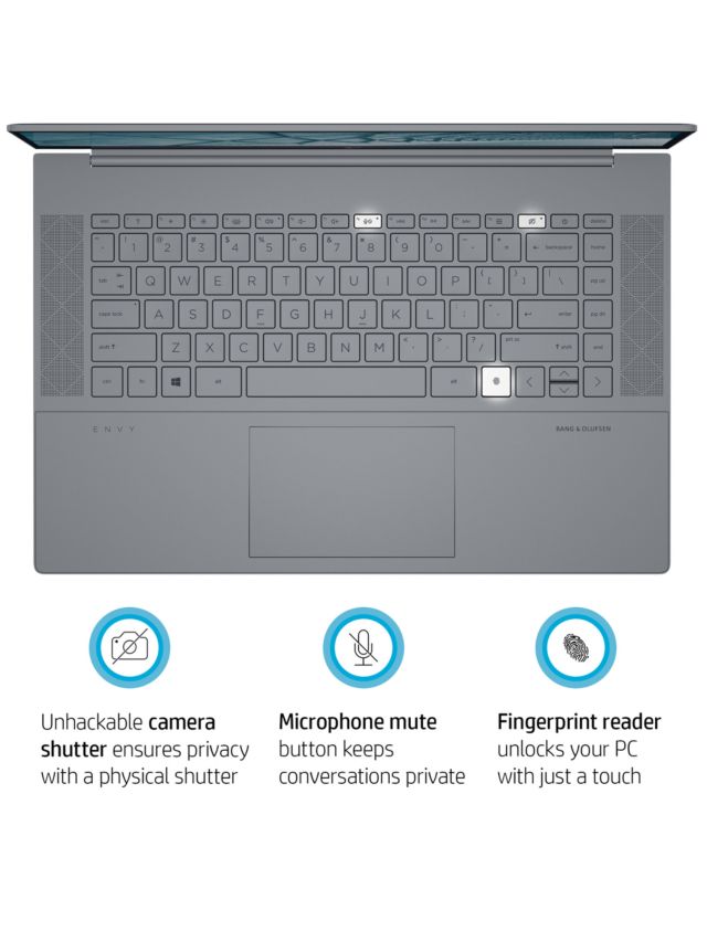 HP ENVY 15-ep1002na Laptop, Intel Core i9 Processor, 32GB RAM, 2TB