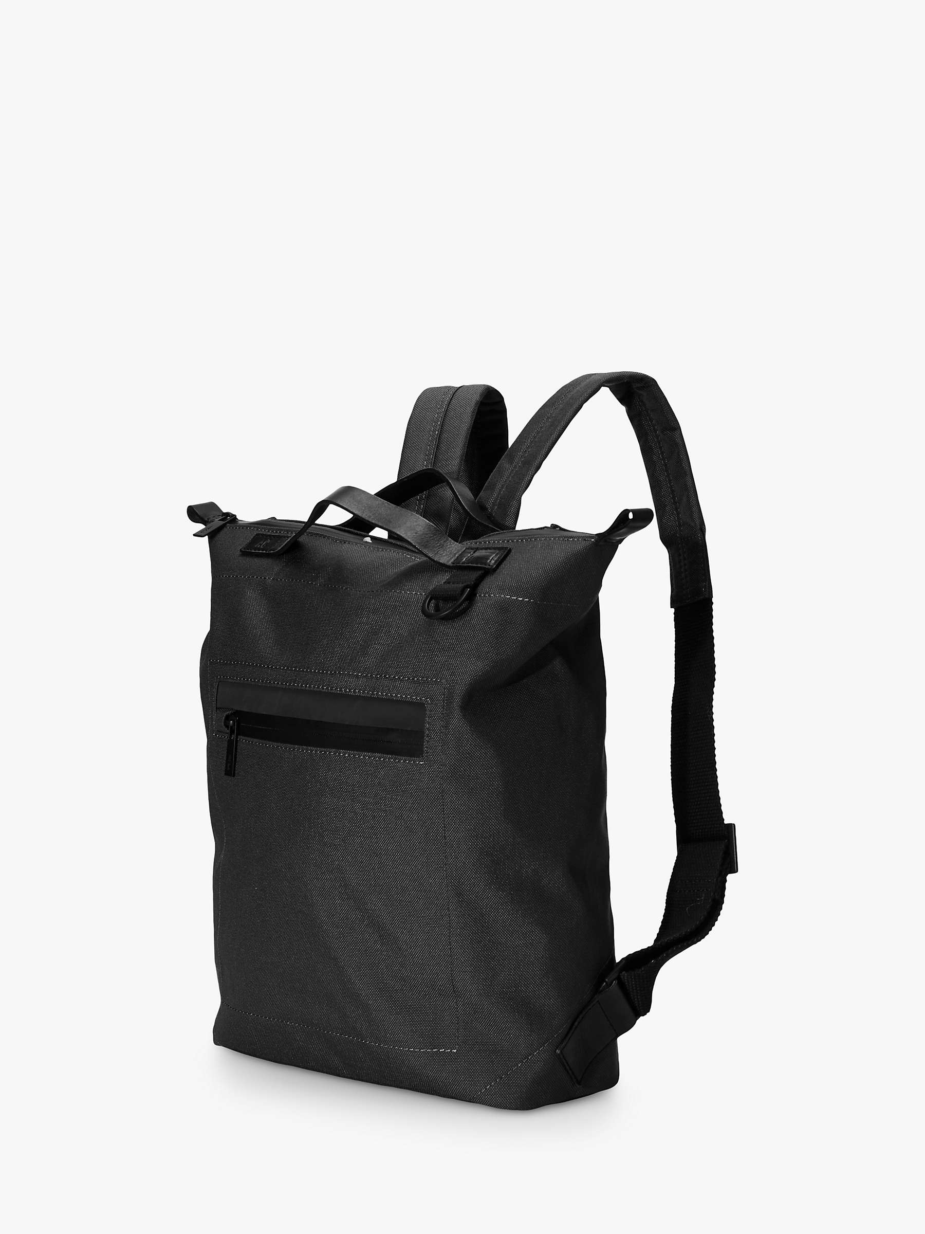 Buy Ally Capellino Mini Hoy Travel Cycle Recycled Backpack, Black Online at johnlewis.com