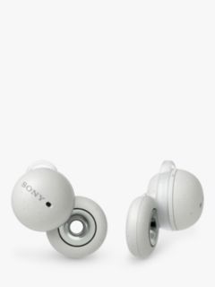 Sony WF-L900 LinkBuds True Wireless Bluetooth In-Ear Headphones with Open Ring Design & Mic/Remote, White