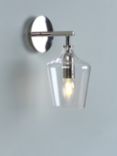 Laura Ashley Ockley Glass Wall Light, Clear